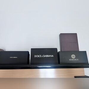 Multiple Designer Sunglasses Boxes